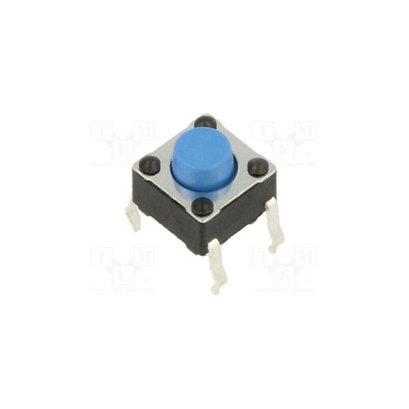 10 pcs : PTS645SM50-2 LFS - Microswitch TACT, SPST-NO, Pos: 2, 0.05A/12VDC, THT,