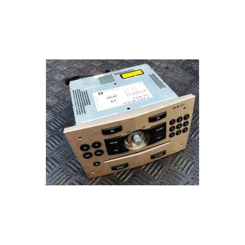 2008 VAUXHALL ASTRA H CONVERTIBLE 1.6 MK5 RADIO HEAD 13255553