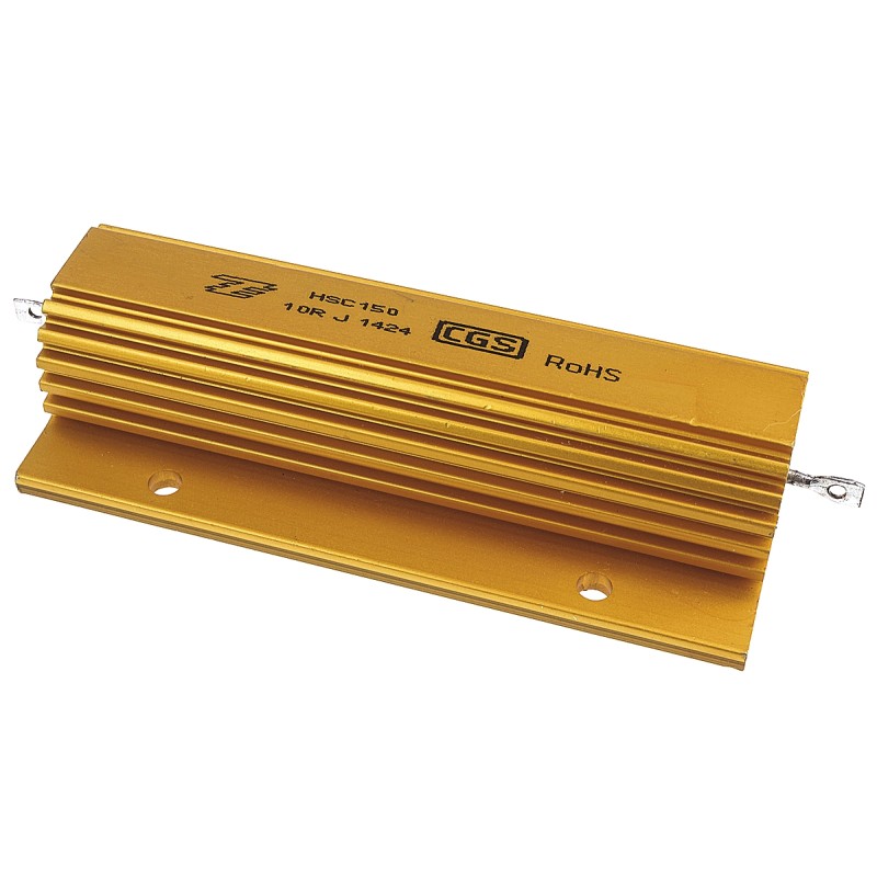1 pcs - TE Connectivity, 10Ω 150W Wire Wound Chassis Mount Resistor HSC15010RJ ±5%