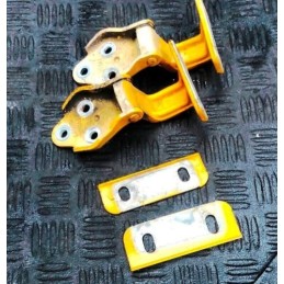 2007 IVECO DAILY 35S12 2.3 D LH FRONT DOOR HINGES PAIR