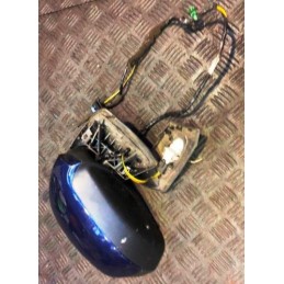 2008 CITROEN GRAND PICASSO RH FRONT DOOR MIRROR BLUE