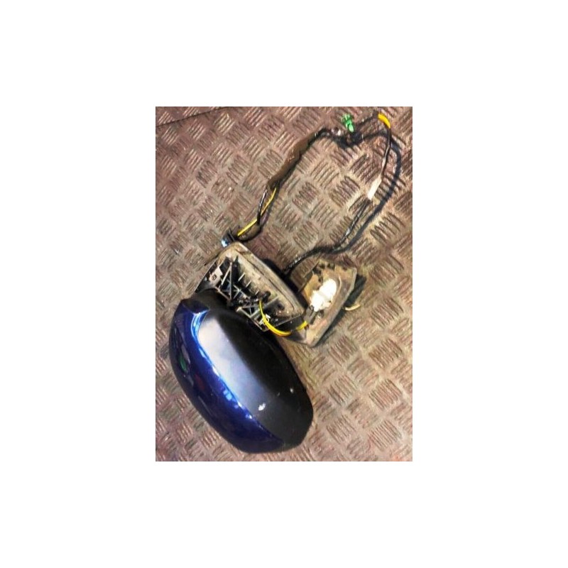 2008 CITROEN GRAND PICASSO RH FRONT DOOR MIRROR BLUE