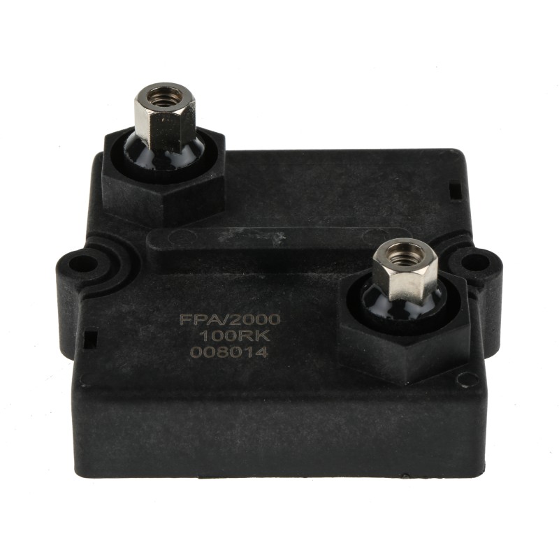 1 pcs - RS PRO, 100Ω 2kW Thick Film Chassis Mount Resistor ±10%