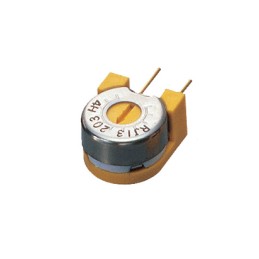 1 pcs - 100kΩ, Through Hole Trimmer Potentiometer 0.75W Side Adjust Nidec Components, RJ-13