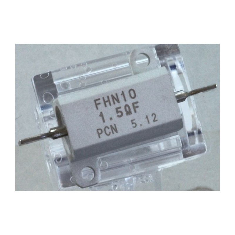 1 pcs - PCN, 1Ω 10W Wire Wound Chassis Mount Resistor FHN10 1OHMF ±1%