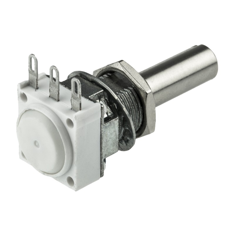 1 pcs - Vishay 5kΩ Rotary Potentiometer 1-Gang Panel Mount, P11S1V0FLSY00502KA