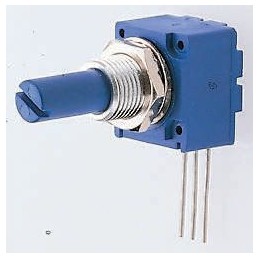 1 pcs - Bourns Rotary Potentiometer 1-Gang Panel Mount, 91A1A-B24-B15L