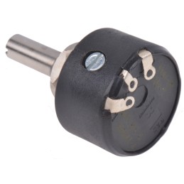 1 pcs - RS PRO 25kΩ Rotary Potentiometer 1-Gang Panel Mount