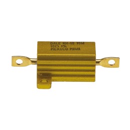 1 pcs - Vishay, 10Ω 12.5W Wire Wound Chassis Mount Resistor RH01010R00FE02 ±1%