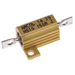 1 pcs - Arcol, 150Ω 10W Wire Wound Chassis Mount Resistor HS10 150R J ±5%