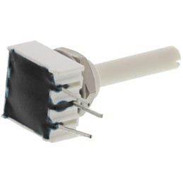 1 pcs - Vishay 1kΩ Rotary Potentiometer 1-Gang Panel Mount, P10XXAI102KB30