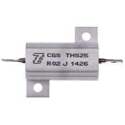 1 pcs - TE Connectivity, 20mΩ 25W Wire Wound Chassis Mount Resistor THS25R02J ±5%