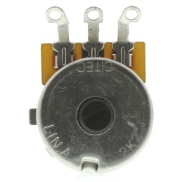 1 pcs - TE Connectivity 2.2kΩ Rotary Potentiometer 1-Gang Panel Mount, 1624127-2
