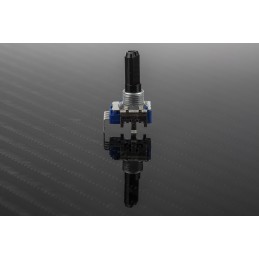 1 pcs - Alps Alpine 50kΩ Rotary Carbon Film Potentiometer, Panel Mount (Through Hole), RK11K1140A63