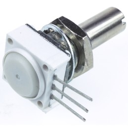 1 pcs - Vishay 50kΩ Rotary Potentiometer 1-Gang, Panel Mount (Through Hole), 14910F0GJSX10503KA