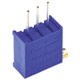 1 pcs - 10kΩ, Through Hole Trimmer Potentiometer 0.5W Side Adjust Bourns, 3296