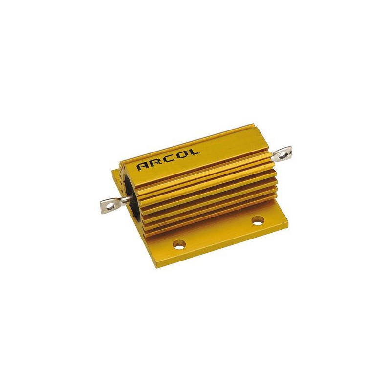 1 pcs - Arcol, 1Ω 75W Wire Wound Chassis Mount Resistor HS75 1R J ±5%