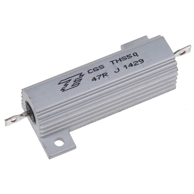 1 pcs - TE Connectivity, 47Ω 50W Wire Wound Chassis Mount Resistor THS5047RJ ±5%