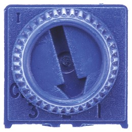 1 pcs - 1MΩ, Through Hole Trimmer Potentiometer 0.5W Top Adjust Vishay, 63M