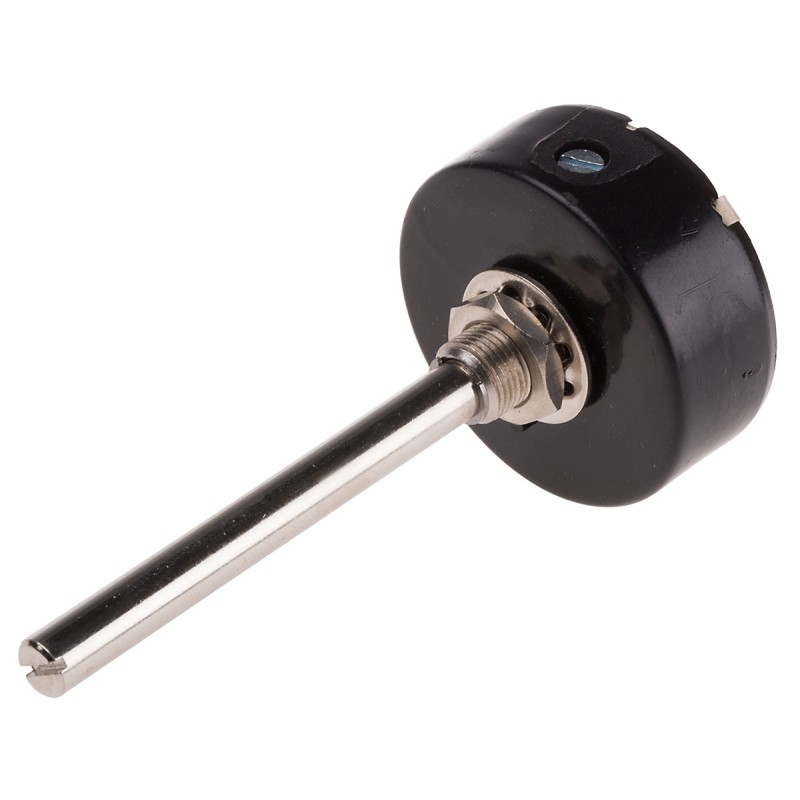 1 pcs - RS PRO 2kΩ Rotary Potentiometer 1-Gang Panel Mount