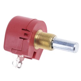 1 pcs - TE Connectivity 1kΩ Rotary Potentiometer 1-Gang Panel Mount, TW1102KA