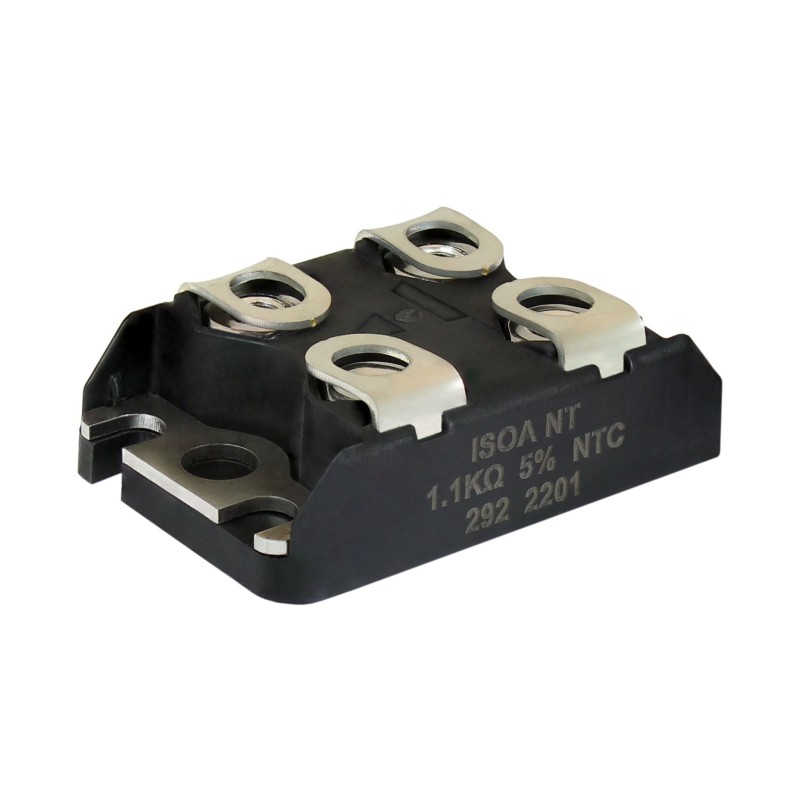 1 pcs - Vishay, 22kΩ 100W Thick Film Chassis Mount Resistor ISOA100R12202JT ±5%