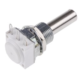 1 pcs - Vishay 10kΩ Rotary Potentiometer 1-Gang Panel Mount, P11S1V0FLSY00103KL