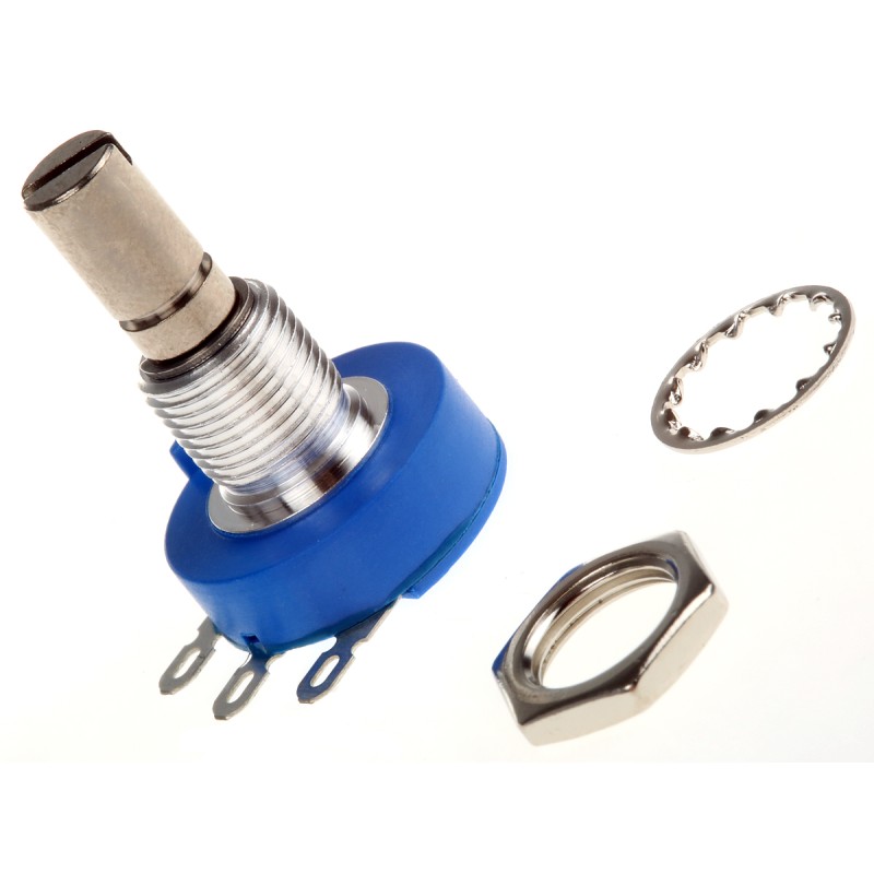 1 pcs - Bourns 2.5kΩ Rotary Potentiometer 1-Gang Panel Mount, 3852A-282-252AL