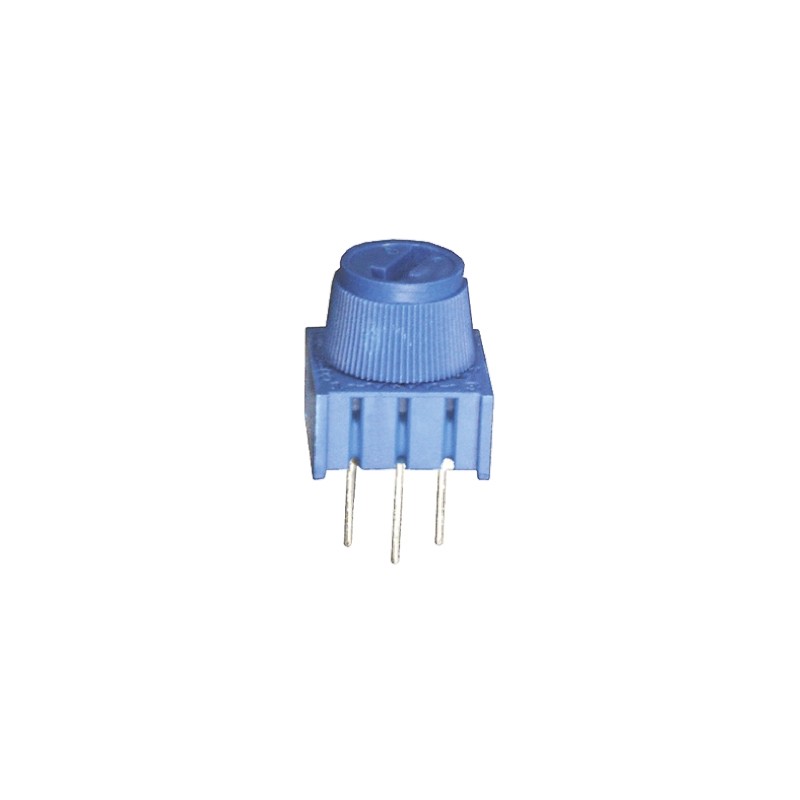 1 pcs - 10kΩ, Through Hole Trimmer Potentiometer 0.5W Top Adjust Bourns, 3386