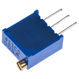 1 pcs - 50Ω, Through Hole Trimmer Potentiometer 0.5W Top Adjust Bourns, 3296