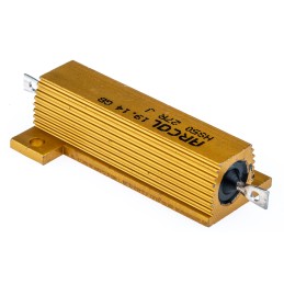 1 pcs - Arcol, 27Ω 50W Wire Wound Chassis Mount Resistor HS50 27R J ±5%