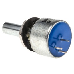 1 pcs - TE Connectivity 100kΩ Rotary Potentiometer 1-Gang Panel Mount, 404802692031