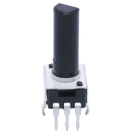 1 pcs - Bourns 5kΩ Rotary Potentiometer 1-Gang Panel Mount, PTV09A-4225F-B502