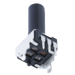 1 pcs - Bourns 5kΩ Rotary Potentiometer 1-Gang Panel Mount, PTV09A-4225F-B502