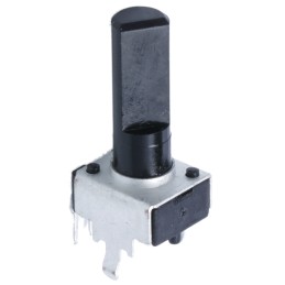 1 pcs - Bourns 5kΩ Rotary Potentiometer 1-Gang Panel Mount, PTV09A-4225F-B502