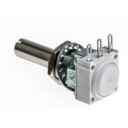 1 pcs - Vishay 10kΩ Rotary Potentiometer 1-Gang Panel Mount, P11S1V0FLSY00103KA