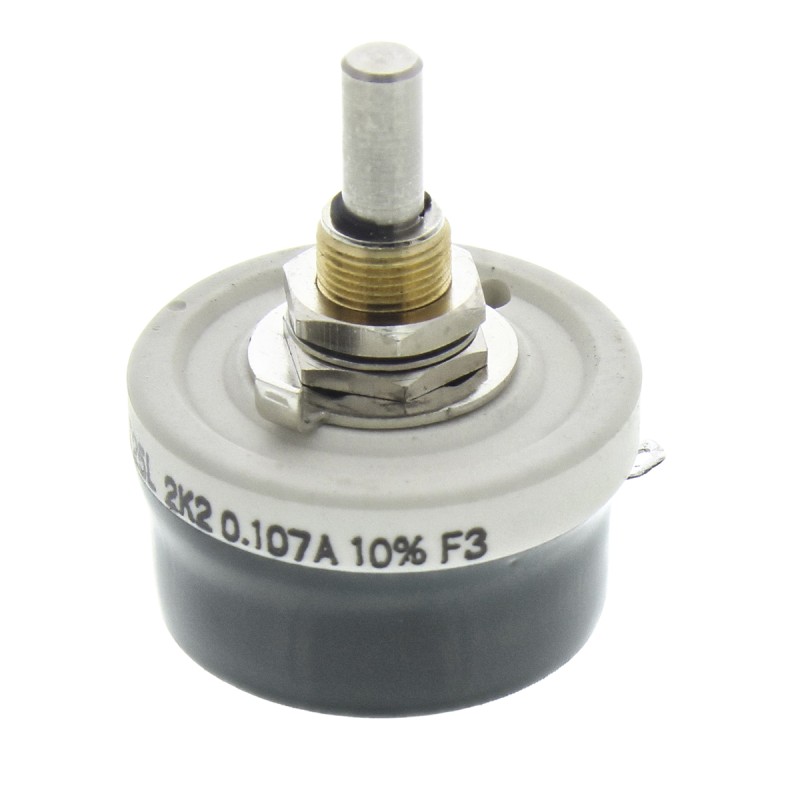 1 pcs - Vishay 25W 2.2kΩ Wirewound Rheostat, RT025AS2201KB