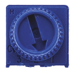 1 pcs - 5kΩ, Through Hole Trimmer Potentiometer 0.5W Top Adjust Vishay, 63M