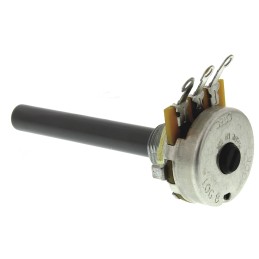 1 pcs - TE Connectivity 100kΩ Rotary Potentiometer 1-Gang Panel Mount, 1624153-2