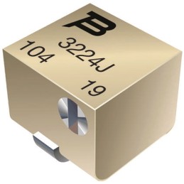 1 pcs - 50kΩ, SMD Trimmer Potentiometer 0.25W Side Adjust Bourns, 3224