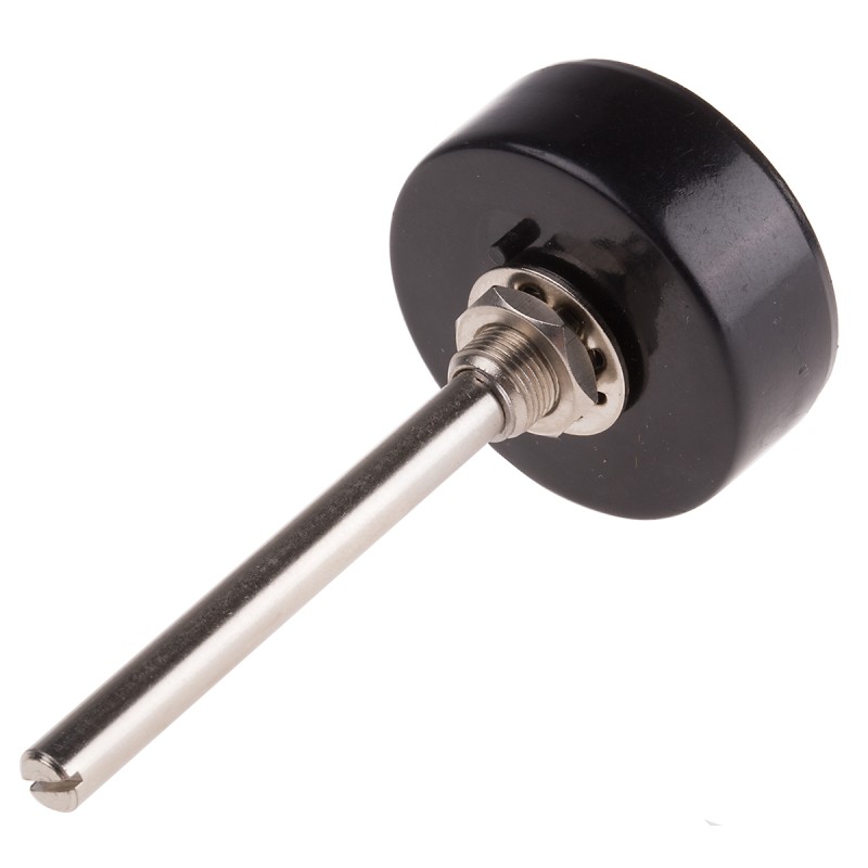 1 pcs - RS PRO 5kΩ Rotary Potentiometer 1-Gang Panel Mount