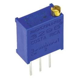 1 pcs - 500Ω, Through Hole Trimmer Potentiometer 0.5W Top Adjust Bourns, 3296
