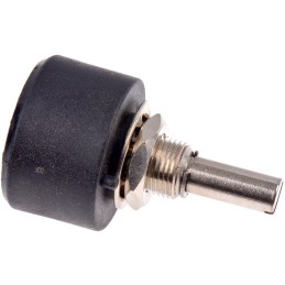 1 pcs - RS PRO 500Ω Rotary Potentiometer 1-Gang Panel Mount