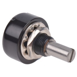 1 pcs - RS PRO 1kΩ Rotary Potentiometer 1-Gang Bushing Mount