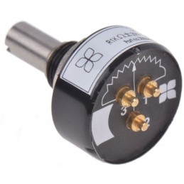 1 pcs - RS PRO 1kΩ Rotary Potentiometer 1-Gang Bushing Mount