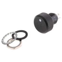 1 pcs - Vishay 22kΩ Rotary Potentiometer 1-Gang Panel Mount, P16NP223MAB15
