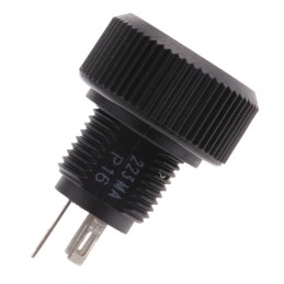1 pcs - Vishay 22kΩ Rotary Potentiometer 1-Gang Panel Mount, P16NP223MAB15