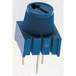 1 pcs - 2kΩ, Through Hole Trimmer Potentiometer 0.5W Top Adjust Bourns, 3386