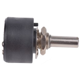 1 pcs - RS PRO 10Ω Rotary Potentiometer 1-Gang Panel Mount