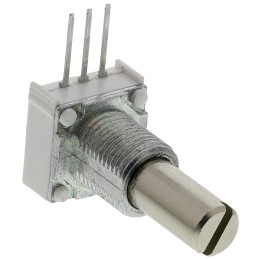 1 pcs - Vishay 500kΩ Rotary Potentiometer 1-Gang, Panel Mount (Through Hole), 14910F0GJSX10504KA